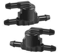 XUKEY 2 pièces système de lave-glace à clapet anti-retour à 3 voies 85321-28020, clapet anti-retour d'essuie-glace connexion en T compatible avec Toyota 4 Runner Camry Corolla Lexus Tundra