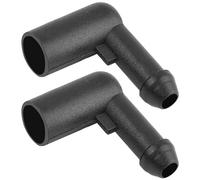 XUKEY 2 Piezas Conectores de Manguera de líquido Lavaparabrisas para Opel Vastra H/Corsa D/Zafira B 13171805 13257350 1452941 Conector de Manguera de Coche Conector de Manguera Tubo de Lavadora