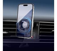 XUKEY Soporte para Teléfono de Coche para VW Golf 7 2015-2021, Giratorio 360° Soporte para Teléfono de Coche en el Interruptor de Advertencia de Peligro, Montaje con Clip Sencillo y Seguro