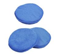 XUKZIMA 3 Pcs Esponjas Aplicadoras de Microfibra para Cuero Unidades para Limpiar Aplicar Cera Bálsamos y Aceites
