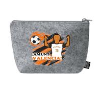 Xulisimo Neceser de algodón orgánico con Cremallera, Ligero y ecológico, Organizador de Bolso o Neceser de Viaje, Regalo a profesoras, Mujeres (Chico, Valencia)