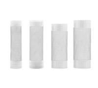 xulvoz 3 cubiertas protectoras de malla de acero inoxidable para filtro de | Protector de malla fina de 0,3 mm para freír y camarones, anillo de goma elástico que se adapta a tubos de entrada de 12 a 25
