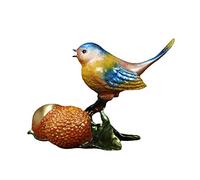 Xumh2024-3 Estatua de Adorno Adornos de Entrada Cobre Puro Fame and Fortune, Decoraciones Escritorio for Estudio en casa