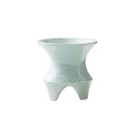 Xumh2024-3 Macetas Macetas de cerámica Simples for Flores suculentas, for Uso doméstico, Transpirables, Colgantes, orquídeas, Plantas Verdes, Maceta Gran Calibre para Cactus y suculentas(Blue)