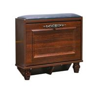 Xumh2024-3 Organizador Banco de Zapatos con Almacenamiento y cojín Asiento for Entrada, Ahorro Espacio, Banco pequeño for cajón abatible for Pasillo, Dormitorio, Sala Estar para Entrada(60x25.5x52cm)