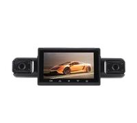 XUMIUZIY 2K HD Dash CAM Delantera y Trasera con Tarjeta de Memoria de 64 GB, Cámara de Tablero WiFi para Automóviles, Pantalla de 3 Pulgadas, Amplio ángulo a la Derecha Izquierda, de