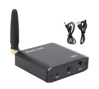 XUMIUZIY Adaptador de Audio Bluetooth 5.3, Transmisor y Receptor Inalámbrico 2 en 1 para Altavoces, Computadora, TV, Interfaz de 3,5 Mm, Celda de Litio Integrada de 250 MAh, Señales