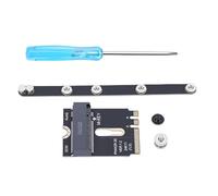 XUMIUZIY Adaptador de Extensión de Clave M.2 A E, Convertidor de SSD PCIe 4.0 NVMe para Clave M 2230 2242 2260 2280, con Compatibilidad con WiFi de Doble Banda y Bluetooth, para Módulo de