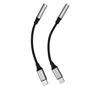 XUMIUZIY Adaptador de USB C a 3,5 Mm, Paquete de 2 para S25 con Chip DAC