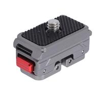 XUMIUZIY Adaptador Magnético de Aluminio Ligero de Montaje de Liberación Rápida para Cámara de Acción para Pro X4 X3 X2 GO3 Filmar