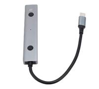 XUMIUZIY AI Voice Hub, Tipo C a USB2.0 Control de Voz Adaptador USB para Computadoras Portátiles Tabletas de Escritorio, Voz a Texto, Generar PPT, Escribir Documentos, Construir OKRS