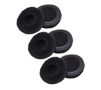 XUMIUZIY Almohadillas para Auriculares de Espuma Viscoelástica |6 Almohadillas de Repuesto de 65 Mm para Auriculares ATH-FC700 FC707 (Black)