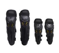 XUMIUZIY Almohadillas Protectoras para Espinilleras de Rodilla de Motocrós, Armadura de Codo Ajustable para Protección de Carreras de Dirtbike (Camuflaje)