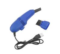 XUMIUZIY Aspirador de Computadora Mini Limpiador de Teclado USB Portátil Bajo Nivel de Ruido Gran Capacidad Fácil de Operar Adecuado para Adultos y Niños (Blue)