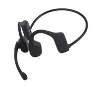 XUMIUZIY Auriculares Abiertos de Conducción ósea con Micrófono - Auriculares de Traducción AI en Tiempo Real, Traductor Bluetooth 5.3 con Aplicación, Reducción de Ruido e