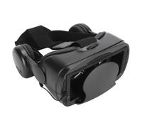 XUMIUZIY Auriculares de Realidad Virtual Gafas 3D Gran Angular Ajustables para Juegos con Luz Anti Azul y Altavoces para Auriculares de 5 a 7 Pulgadas