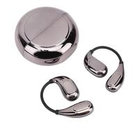 XUMIUZIY Auriculares de Traducción de IA, 164 Idiomas Bluetooth 5.4 Llamadas Música Los Auriculares de Dispositivo Traductor en Tiempo Real para el Aprendizaje de Negocios de Viajes, con (Black)