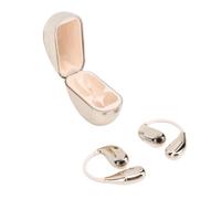 XUMIUZIY Auriculares de Traducción de IA, 164 Idiomas Bluetooth 5.4 Llamadas Música Los Auriculares de Dispositivo Traductor en Tiempo Real para el Aprendizaje de Negocios de Viajes, con (Oro Rosa)