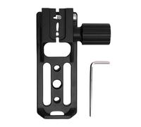 XUMIUZIY Base de Anillo de Montaje en Trípode, Pie de Cuello de Lente de Aleación de Aluminio con Orificios de Rosca de 1/4 y 3/8, Placa de Liberación Rápida para Lentes RF 70 200 Mm