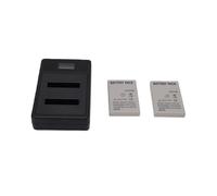 XUMIUZIY Baterías para Cámara y Cargador Dual USB o Cámara CoolPix P530 P520 P510 P100 P500, Cargador de Puerto Dual de 1600 MAh para Viajes