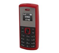 XUMIUZIY BM01 El Reproductor de Música para Teléfono Celular en Miniatura con SIM Dual Más Pequeño, Cambiador de Voz con Menos Radiación para Usuarios en Movimiento (Rojo)