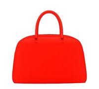 XUMIUZIY Bolsa de Palomitas de Maíz Elegante Bolso Portátil de PLA para Noches de Cine y Fiestas Rojo 19x12.5x9cm