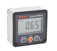 XUMIUZIY Buscador de ángulo Digital Inclinómetro Impermeable IP65 con Pantalla LCD Retroiluminada para Sitios de Trabajo y Proyectos de Bricolaje, Diseño Compacto y Liviano