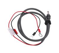 XUMIUZIY Cable de Alimentación DC de 18 AWG con Fusible para RV Fuera de | Cable de carga CC, alambre de cobre de caucho de 12V-24V, con fusible, para terminal de batería de barco