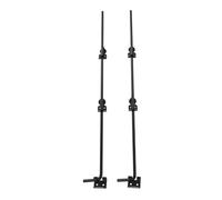 XUMIUZIY Caída Resistente Rod Rods 36in, Pestillo de Tierra del Tapón de la Puerta de los Pernos del Bastón para las Puertas de Metal de las Cercas de Madera