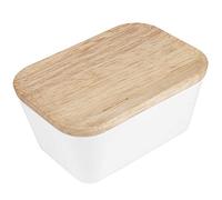 XUMIUZIY Caja para Plato de Mantequilla con Cuchillo Esparcidor, Recipiente de Cocina de 500ML para Almacenamiento de Mantequilla de 400g (250#)
