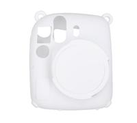 XUMIUZIY Caja Protectora de la Cámara, Aberturas Precisas de la Cubierta de Silicona Antideslizante para Mini12, con la Apertura del Compartimento de la Batería Ligera Delgada (White)