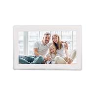 XUMIUZIY Calendario Digital Planificador de Pared de 15,6 Pulgadas con Pantalla Táctil, Marcos de Fotos Electrónicos WiFi de 32 GB para Horarios Familiares, Planificador Familiar (Enchufe de la UE)