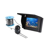 XUMIUZIY Cámara de Pesca Submarina, Dron Submarino con Pantalla de 4,3 Pulgadas, Cámara Buscador de Peces 1080P, Ultra Gran Angular de 220°, Buscador de Pesca en Hielo con Cable de 30 M,