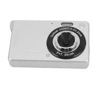 XUMIUZIY Cámara Digital 50MP FHD 1080P, Cámara Compacta de Puntos y Disparos con 16x Zoom, Anti Shake & Autofocus para Niñas, Adolescentes, Estudiante de Adolescencia en Interiores y (Silver)