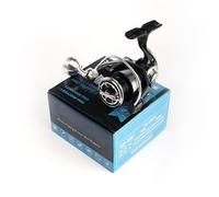 XUMIUZIY Carrete de Pesca de Carrete Compacto | de Giro del Metal para el Bastidor de Resaca del Agua Salada con Funcionamiento de Larga Distancia Liso (2000PRO)