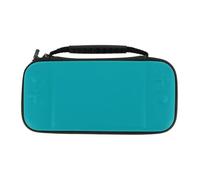 XUMIUZIY Caso de Transporte para SwitchLite, Bolso de Viaje de Cubierta Protectora de Caparazón Duro con Ranuras para Tarjetas de Juego, para la Consola y (Lake Blue (Woof: Aprox. 101.6 cm / 40