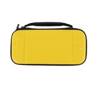 XUMIUZIY Caso de Transporte para SwitchLite, Bolso de Viaje de Cubierta Protectora de Caparazón Duro con Ranuras para Tarjetas de Juego, para la Consola y (Yellow)