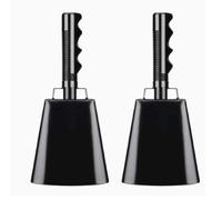 XUMIUZIY Cencerro de Metal con, Campanas que Animan, Generadores de Ruido para Eventos Deportivos, Juegos de Fútbol, graduación, Bodas, Campanillas de Mano de Granja, Instrumentos Musicales de (1