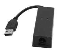 XUMIUZIY Conexión de Alta Velocidad del Módem de Datos del Fax Externo del USB 56K para el Material del ABS de la Oficina en Casa