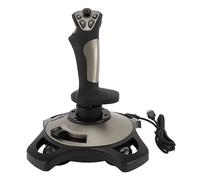 XUMIUZIY Control de Joystick de Vuelo para PC, Palanca de Vuelo con Cable USB con Función de Vibración y Control de Acelerador, Joystick Controlador de Simulación para PC, 7/8/10/11