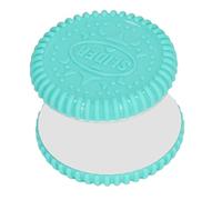 XUMIUZIY Control Deslizante Magnético para Aliviar el Estrés, Juguete Silencioso con Forma de Galleta para la Ansiedad por TDAH, Material Plástico, para Uso en la Oficina/el Hogar (Verde Menta)