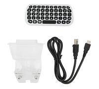XUMIUZIY Controlador de Teclado Inalámbrico para PS 5, Mini Gamepad Portátil Bluetooth Chatpad Board para Mensajería y Juegos Chat en Cable de Datos Tipo C, para Accesorios de