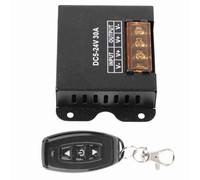 XUMIUZIY Controlador Dimmer LED Monocromo 3 Teclas RF Remoto | Ajuste continuo de brillo, atenuación digital PWM, alcance de 30 metros, reemplazo de interruptor de pared inalámbrico,