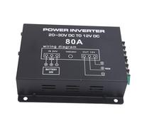 XUMIUZIY Convertidor DE Paso hacia Abajo DE DC 24V a 12V, Aplicación DE Amortiguadores DE IDA y Vuelta, Reductor del Cabeza del Cabeza Reductor DE LA Dual PROTECCIÓN DE LA SOBRA DE LA (80A)