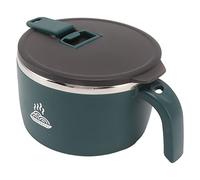XUMIUZIY Cuenco de Fideos Instantáneos de Acero Inoxidable 900ml con Tapa | Doble pared aislada, tapa para soporte de teléfono, caja fuerte portátil para el calor, taza de sopa, recipiente para
