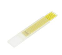 XUMIUZIY del Recambio del Lápiz del Trazador de la Carpintería, Herramienta de la Marca del Carpintero de la HB 6Pcs 2.8m M (YELLOW)