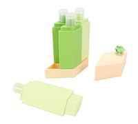 XUMIUZIY Dispensador de Viaje 4 en 1 a Prueba de Fugas Recargable (Green)