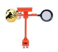 XUMIUZIY Dispositivo de Protección de Aves, las Aves de Accionamiento Solar de Alto Volumen Reflejan el Elemento Disuasorio del Patio