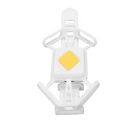XUMIUZIY El Soporte de la Bicicleta del Silicón de la Liberación Rápida, Tenedor Seguro del Teléfono del Manillar para la Motocicleta de Las Bicicletas del Camino (White)