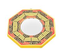 XUMIUZIY Espejo Cóncavo de Bagua de Feng Shui para Ministerio del Interior, Entrada de Latón Taoísta del Amuleto de la Suerte de la Protección (Espejo cóncavo de 6 Pulgadas)